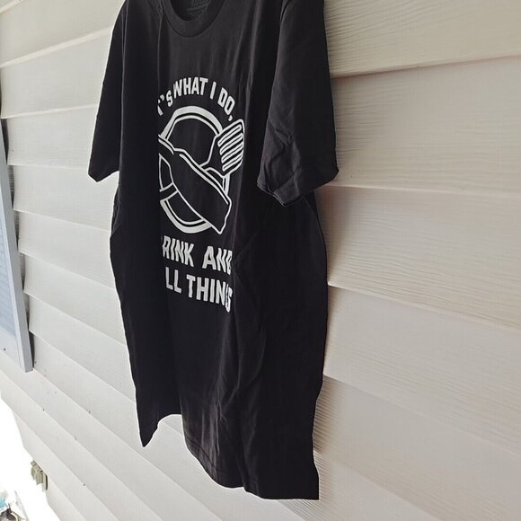 That's What I Do I Drink And I Grill Dad T-Shirt for Men Size Large - Picture 9 of 9